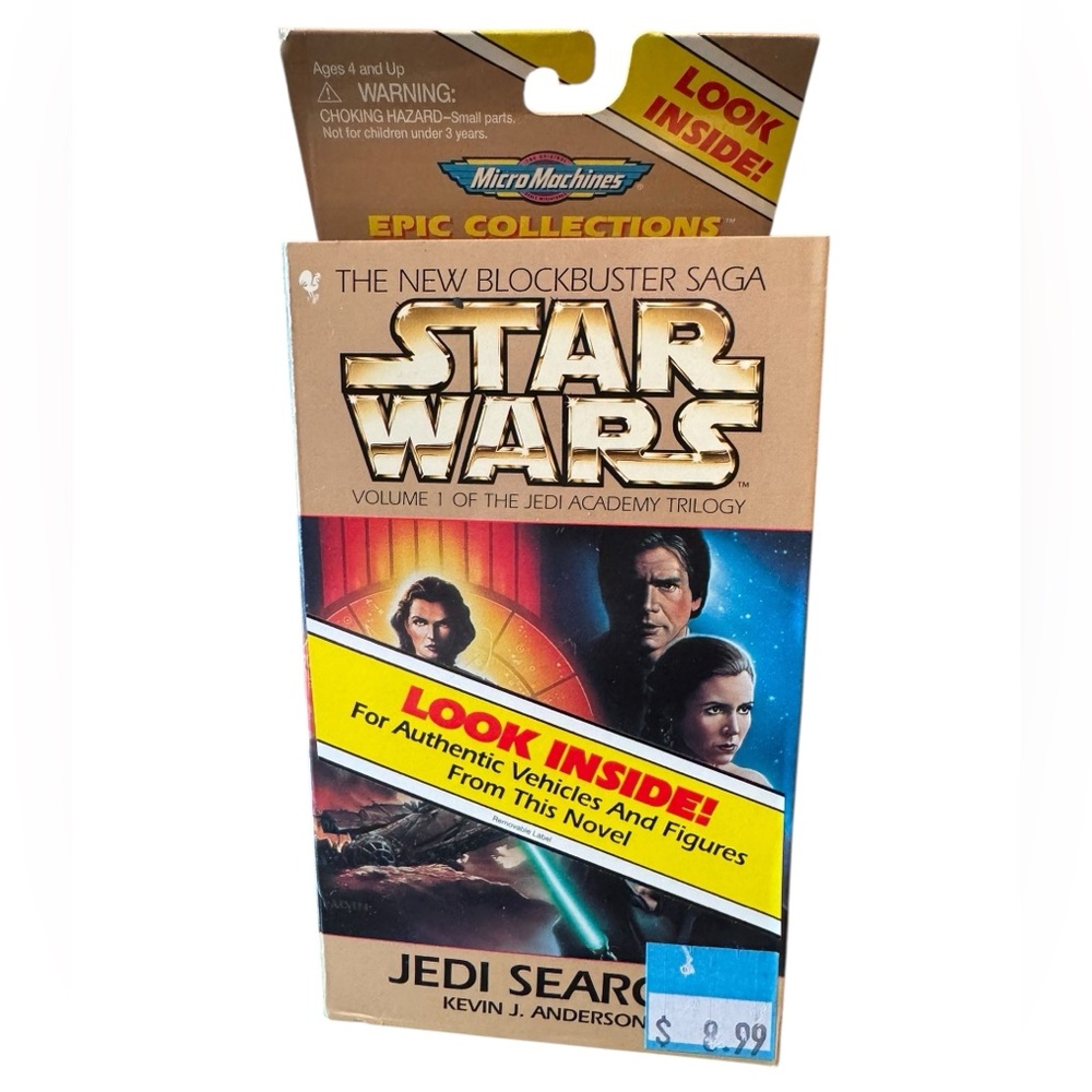 Star Wars Micro Machines Jedi Search Book